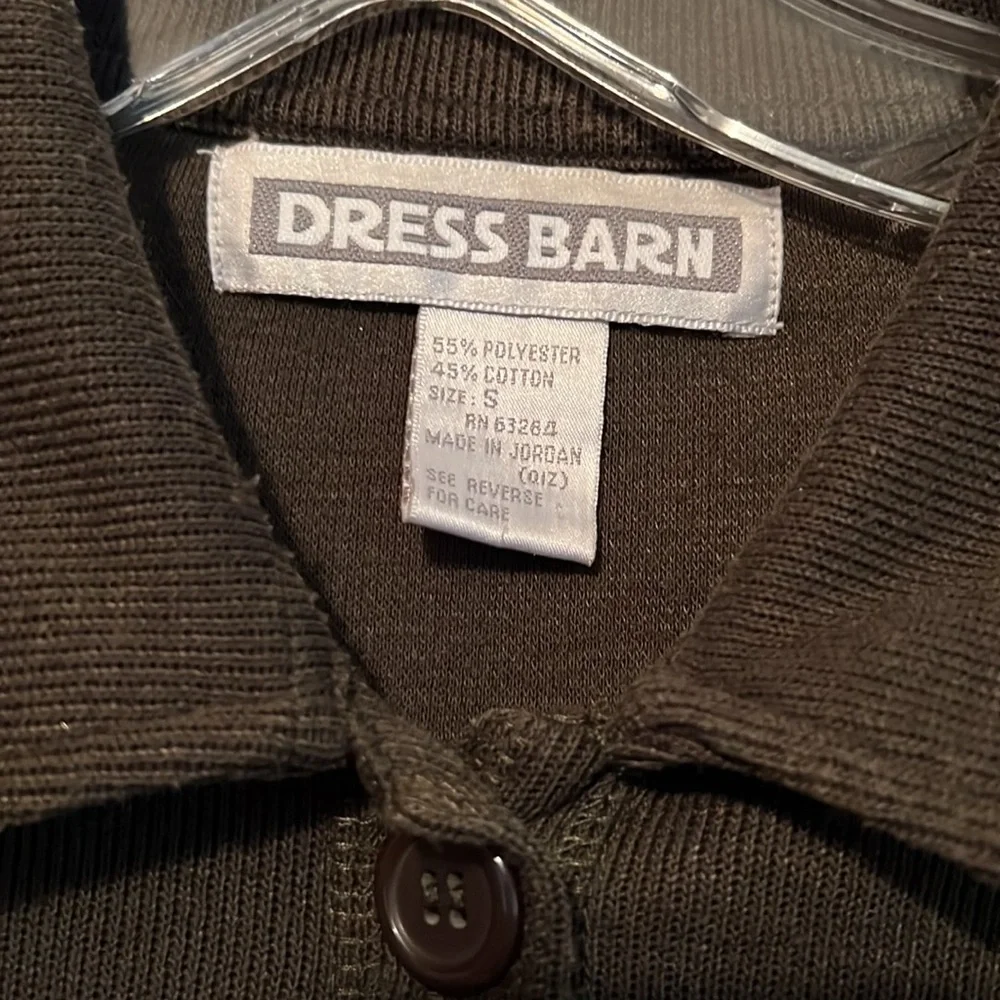 DRESS BARN Button Down Jacket - Picture 4 of 5
